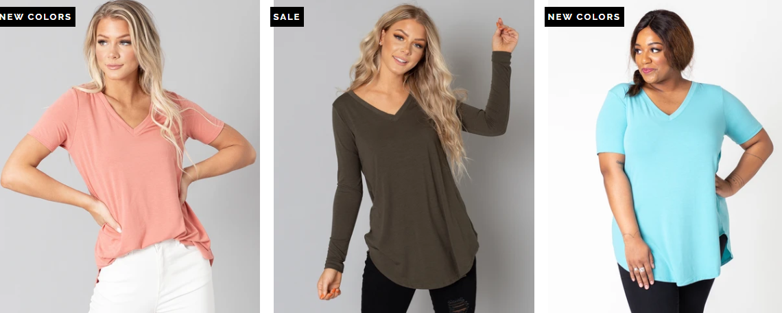 Freebies4Mom's tweet image. Super deal "Buy 1, Get 1 FREE" basic tops at #CentsOfStyle ~ so you can get 2 tops starting at only $19.95 and shipping is absolutely free! There are so many colors to choose from:
🍑🐙🍂🐚🌷🐥🦄🐦
freebies4mom.com/basictops #ad