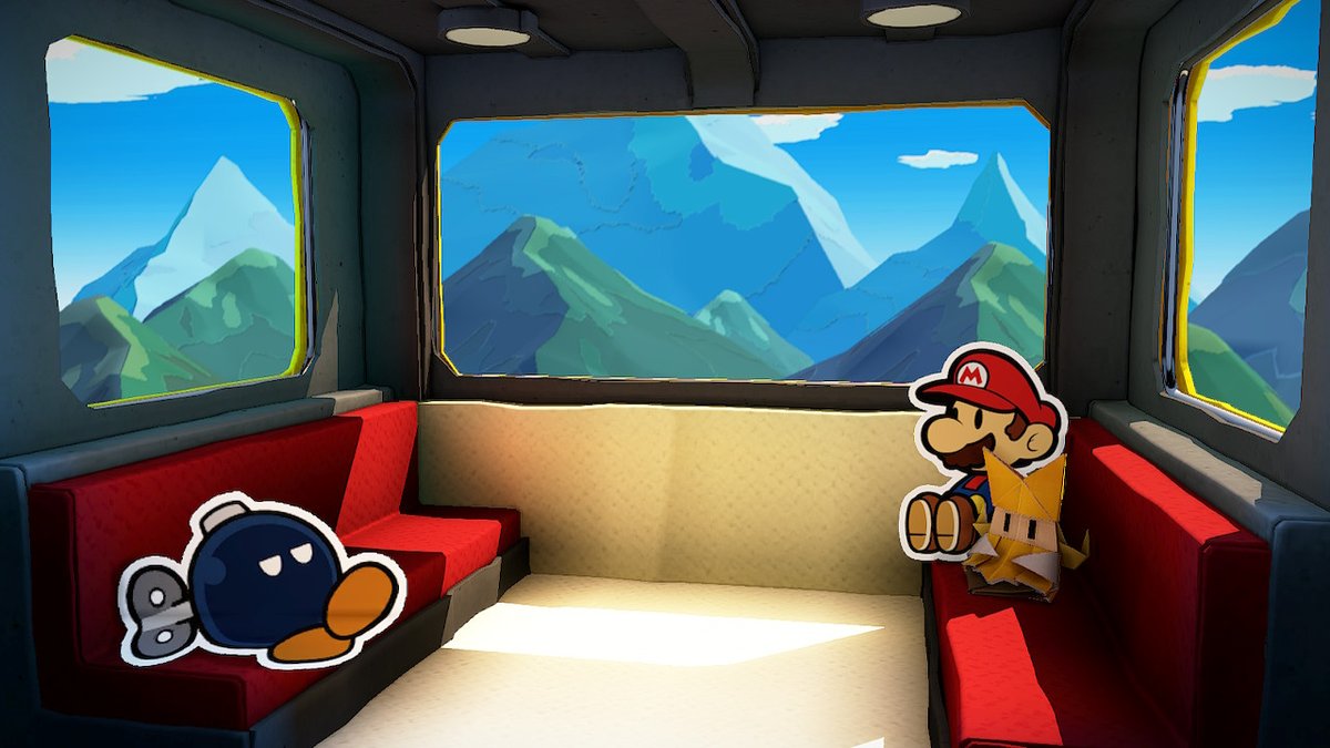 FiesoS's tweet photo. #PaperMario #PaperMarioTheOrigamiKing #NintendoSwitch https://t.co/kN1DBv5RfY