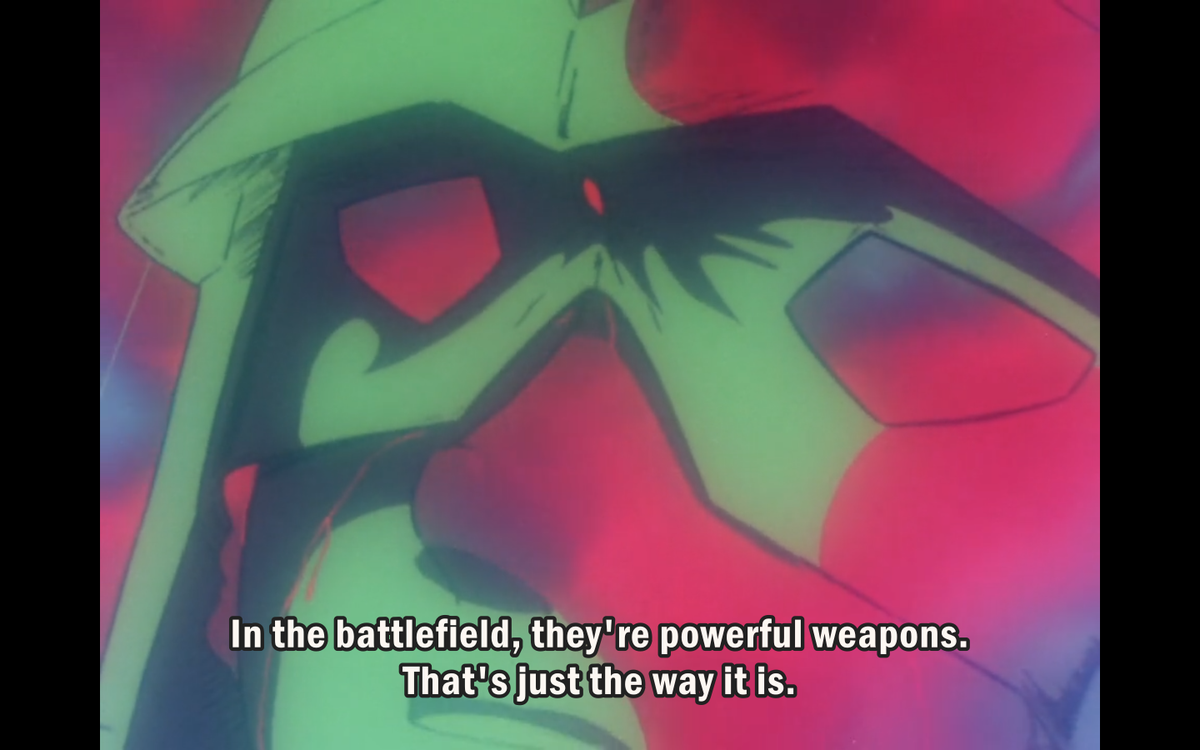 Also im never going to forget this moment. Where there thoughts basicly overlap and they speak mind to mind. Where amuro sees it how it is at heart and how this simply cant be okay and char being logical and more using his brain to think about it, that it simply ended up likethis