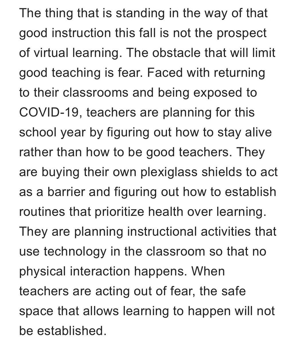 AtiyaHarley's tweet photo. Literally, I’m fearful @GovMurphy @FirstLadyNJ ..... especially being a Black teacher. My people are dying quickly from this virus. https://t.co/7Ijw8bdcWE