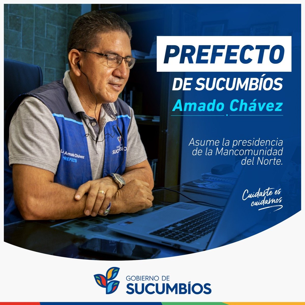 GobSucumbios's tweet photo. Con capacidad de liderazgo y gestión, nuestra máxima autoridad, asumió la presidencia de la Mancomunidad del Norte.

"Buscaremos la integración política, económica, ambiental, cultural y social, de las cuatro provincias del norte; Sucumbíos, Carchi, Esmeraldas e Imbabura" https://t.co/nSGF6SBkEX