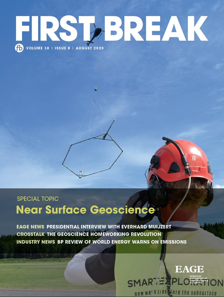 Alireza Malehmir (@alirezamalehmir) on Twitter photo <a href="/SmartExplore/">Smart Exploration</a> five prototypes made it to the August issue of First Break (pp.79-88) ALSO the cover page. What a great start for August!
Read the full issue here:
firstbreak.org
Catch the prototype articles from the project website:
smartexploration.eu/wp-content/upl… <a href="/SmartExplore/">Smart Exploration</a> five prototypes made it to the August issue of First Break (pp.79-88) ALSO the cover page. What a great start for August!
Read the full issue here:
firstbreak.org
Catch the prototype articles from the project website:
smartexploration.eu/wp-content/upl…
