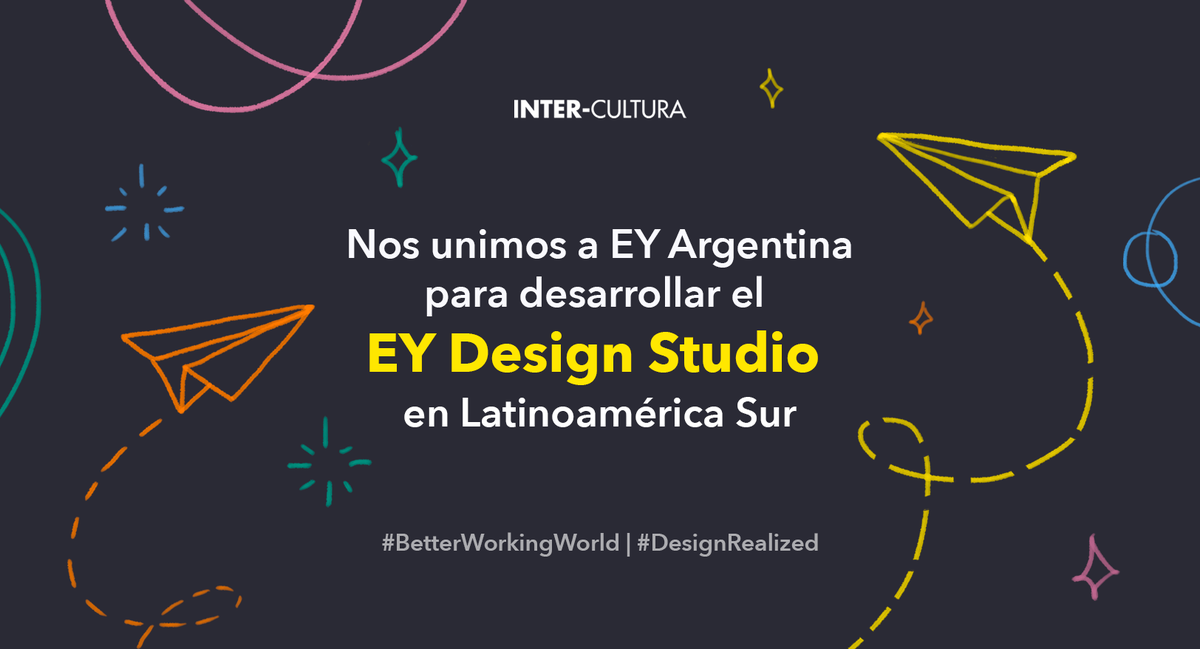 ¡El diseño es transformación!
Hace 15 años iniciamos un viaje de innovación y diseño centrado en la persona. 
Hoy nos toca transformarnos para seguir creciendo y llegar más lejos junto a <a href="/EY_Argentina/">EY Argentina</a> 🚀

#DesignRealized 
#TransformationRealized 
#BetterWorkingWorld 
#EYArgentina