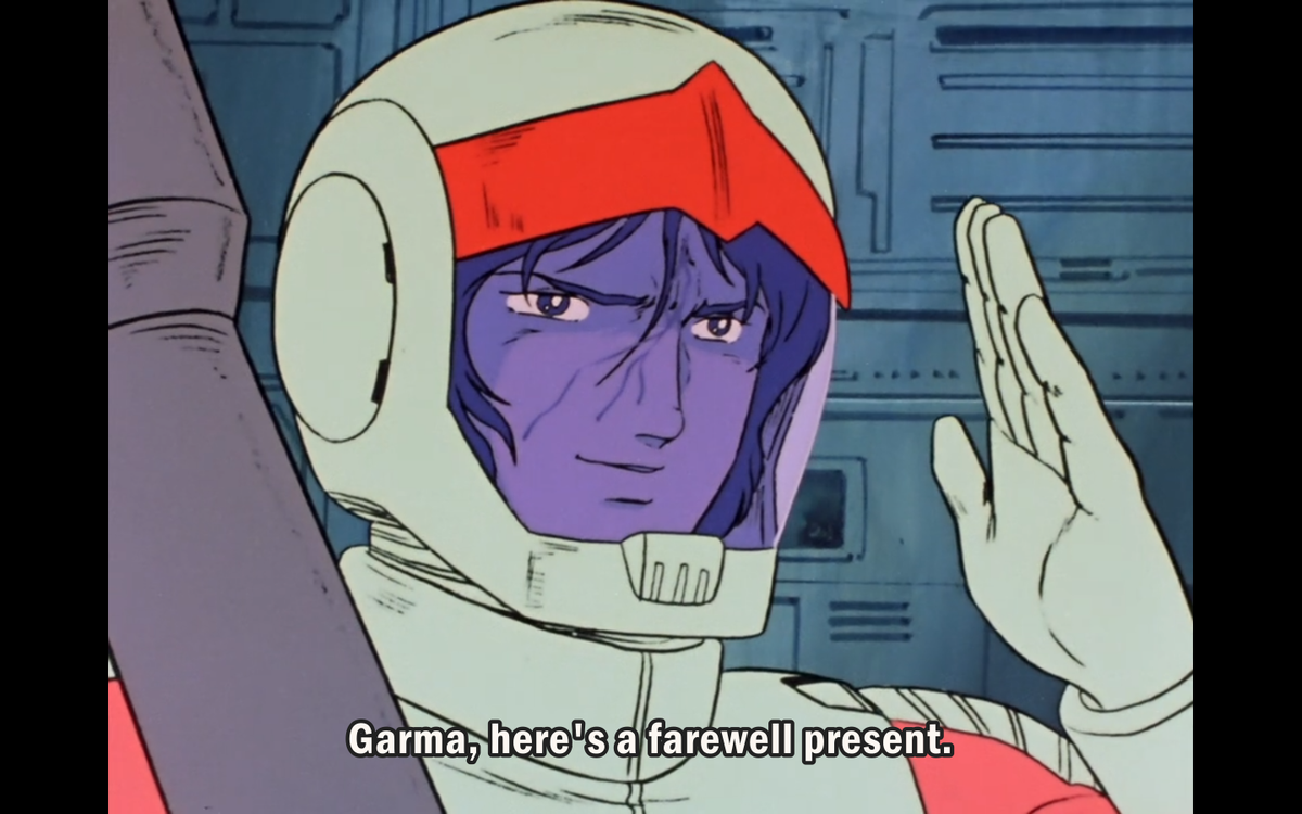 Also how cool is it that he kills off garma so this new generation of new types can truely start as garma was basicly somebody of the old regime in that way