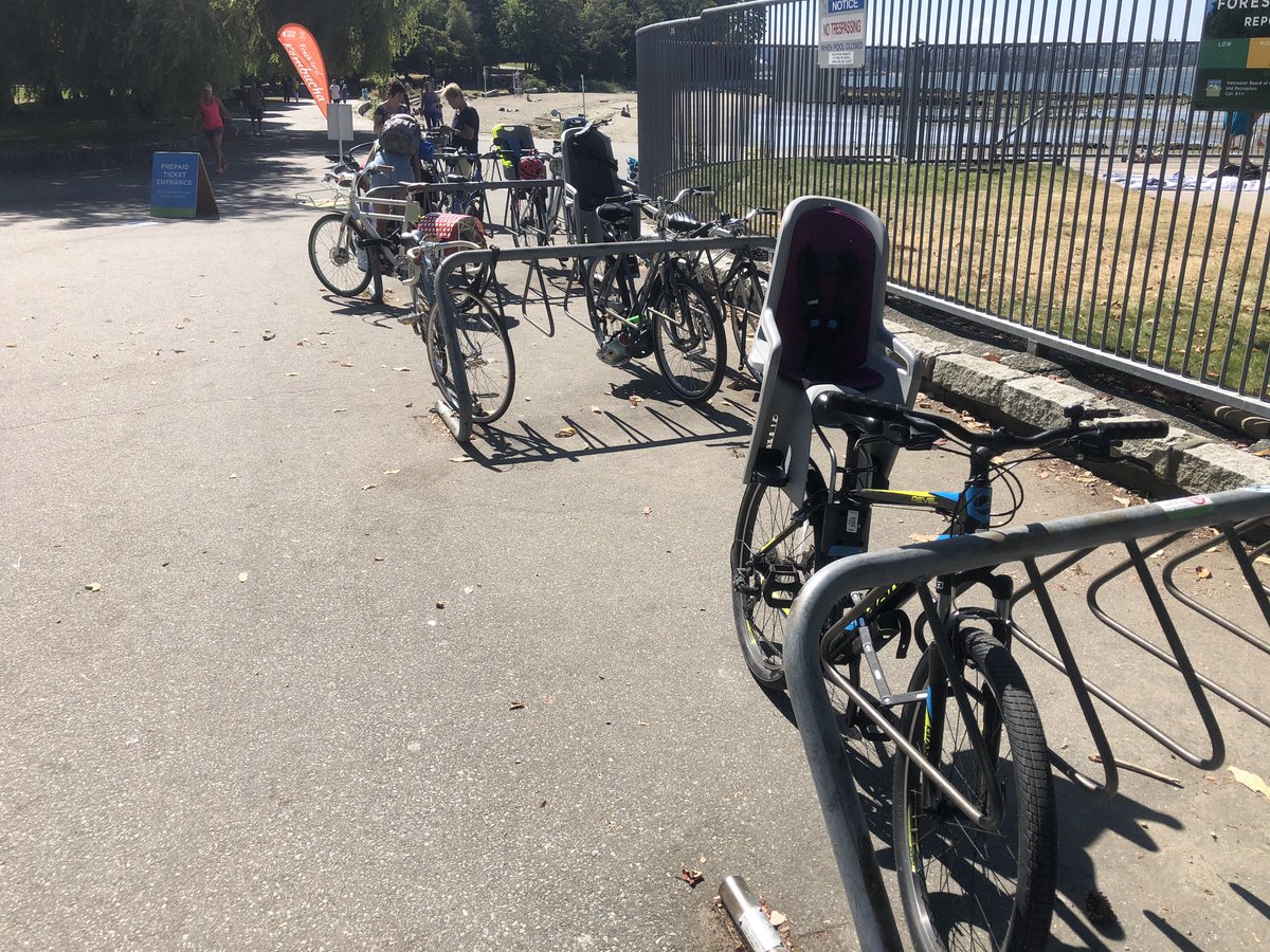 Make  #BeachAveBikeway permanent. – bei  Second Beach Pool