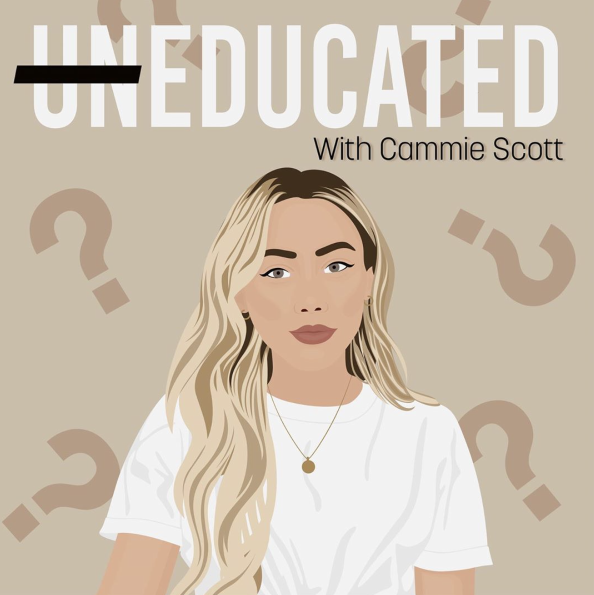 KagDesignCo's tweet photo. Uneducated with Cammie Scott✨ @uneducated_podcast by @cammiescott !! I was so excited to create this podcast cover for Cammie, and I love the way it turned out💕 Please go give it a listen!
#uneducatedpodcast #cammiescott #cammiescottedit #podcastcoverart https://t.co/Kfepxkj22D