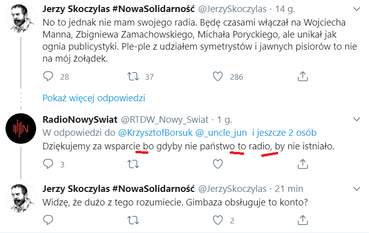 ArthurusScriba's tweet photo. @JerzySkoczylas @RTDW_Nowy_Swiat @KrzysztofBorsuk @_uncle_jun @SybiKyme Może to miała być szpileczka, ale chyba jest to sztylet skierowany w stronę @skrupulatny. #interpunkcja! https://t.co/niJmY2lYnR