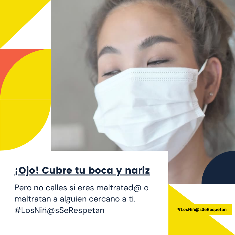 ninos_se's tweet photo. Que, en esta época de reflexión, la mascarilla o tapaboca no sirva para encubrir el maltrato.
#LosNiñosSeRespetan #LosNinosPrimero #LosNiñ@sSeRespetan https://t.co/DE9JARRIOx