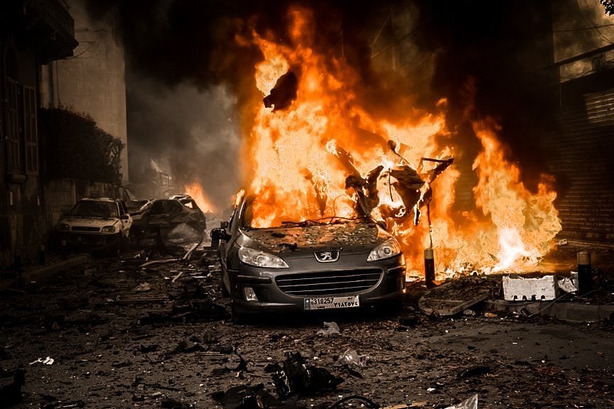 AAEDAVIDOWUOR1's tweet photo. Imagens após Mega Explosão em Beirut, Líbano - Síria https://t.co/we0ESft0sv