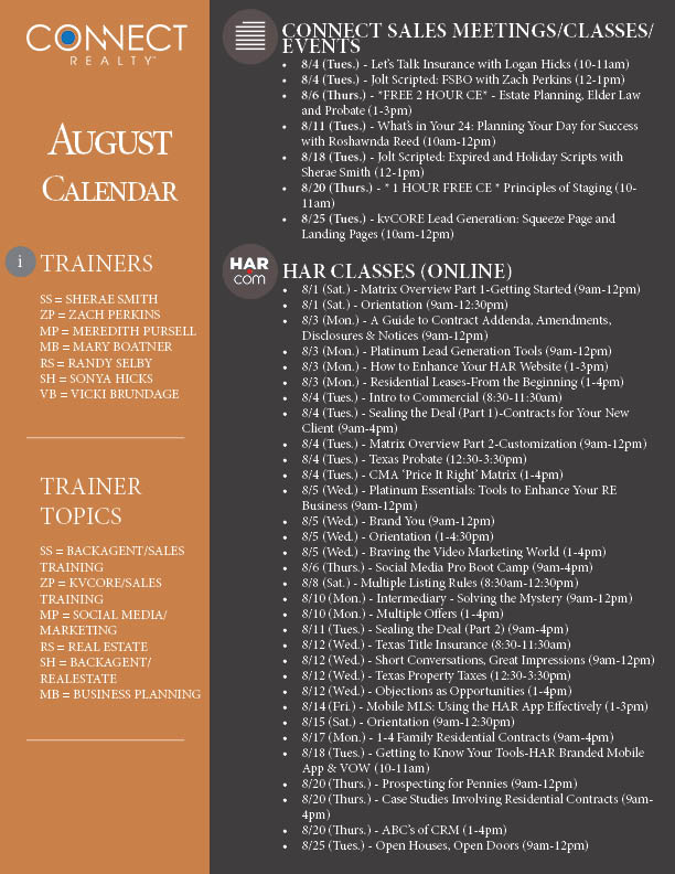ConnectRealtyHQ's tweet photo. Our first class for the month of August was a big hit! Huge thanks to Logan Hicks and Zach Perkins! #realestate #realtor #training #success #ConnectRealty #ConnectFam #topproducer #luxuryhomes #luxuryrealestate #GetConnected #knowledgeispower #themoreyouknow https://t.co/5S7wNzamL9