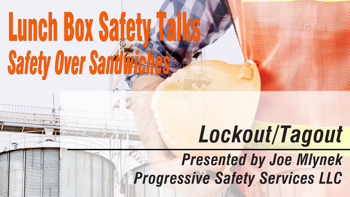 GrainJ_Safety's tweet photo. Learn about common energy sources found in #grain handling facilities, the causes of lockout/tagout-related injuries and fatalities, situations where lockout/tagout applies and more #safety tips from Joe Mlynek in this 8/4 @GrainJournal webinar recording→https://t.co/EKcboABJH2 https://t.co/pp6czfZj8Q