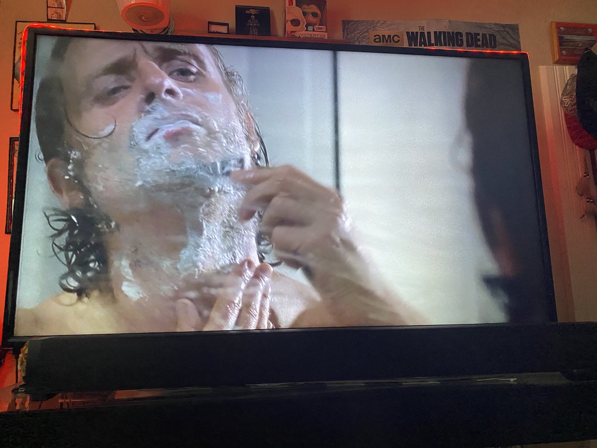 RIP Rick’s beard. Biggest loss of the whole series!!Side note — this episode, “Remember” is one of my least favorite of the whole series. I don’t know why, I just don’t like it.