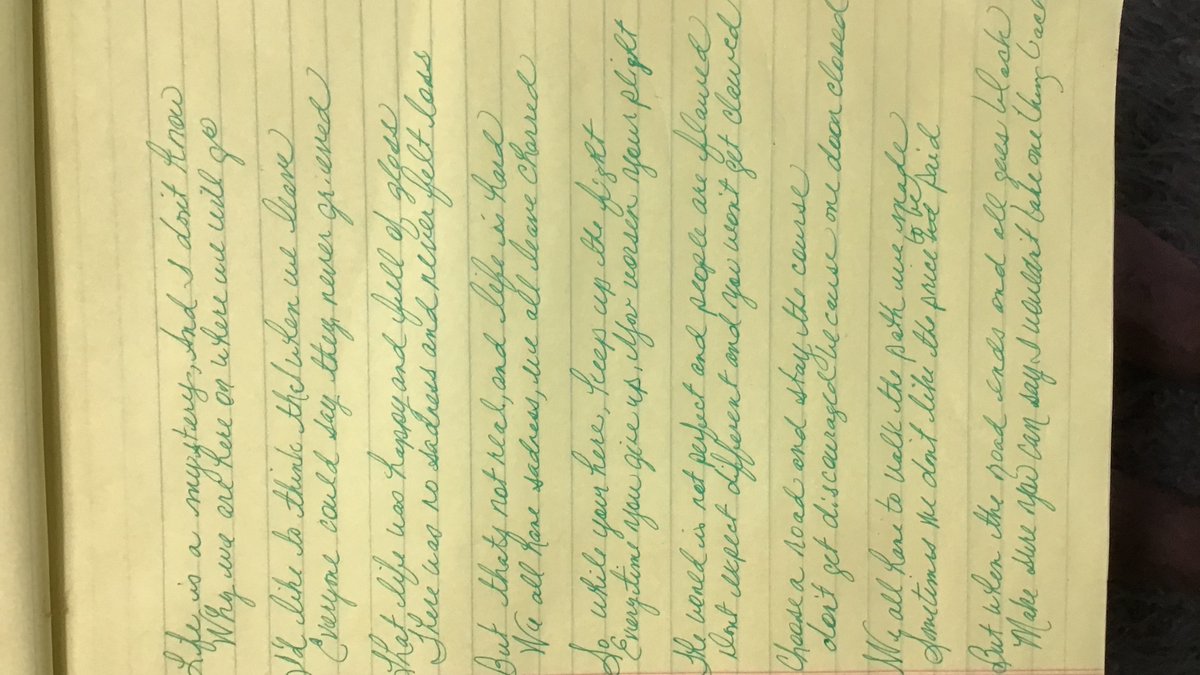 Thank you all for the cards.i am having a difficult time. Hoping tomorrow is a new day. I love and miss you all.just something I wrote thought someone might like.