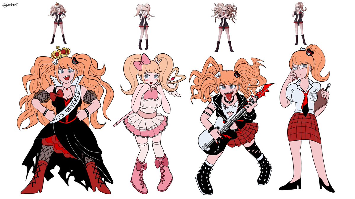 Featured image of post Junko Enoshima Sprites Anime The following sprites appear in danganronpa v3