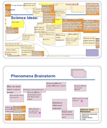 twnklstrr's tweet photo. Day 2 of the Ocean Acoustics Phenomena Design Team with @AnneListens! We have been learning so much about marine mammal communication and our #CANGSS stickies have gone virtual! #ProjectPhenomena #enviroliteracy https://t.co/Yq6vnHrtFh