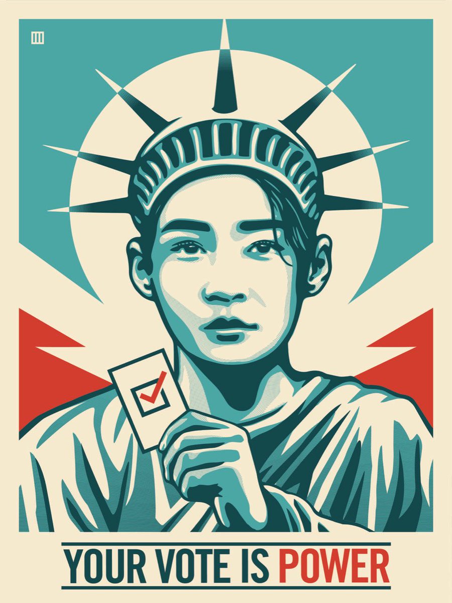 Dear America,Please use your voices and your collective power to vote in  #DownBallotProgressives today. @CallForCongress  @CoriBush  @RebeccaforWA  @EvaPutzova  @RashidaTlaib  @BA4Minnesota  @VoteForSolomon  @IlhanMN Thread of Candidates to Vote for right now..