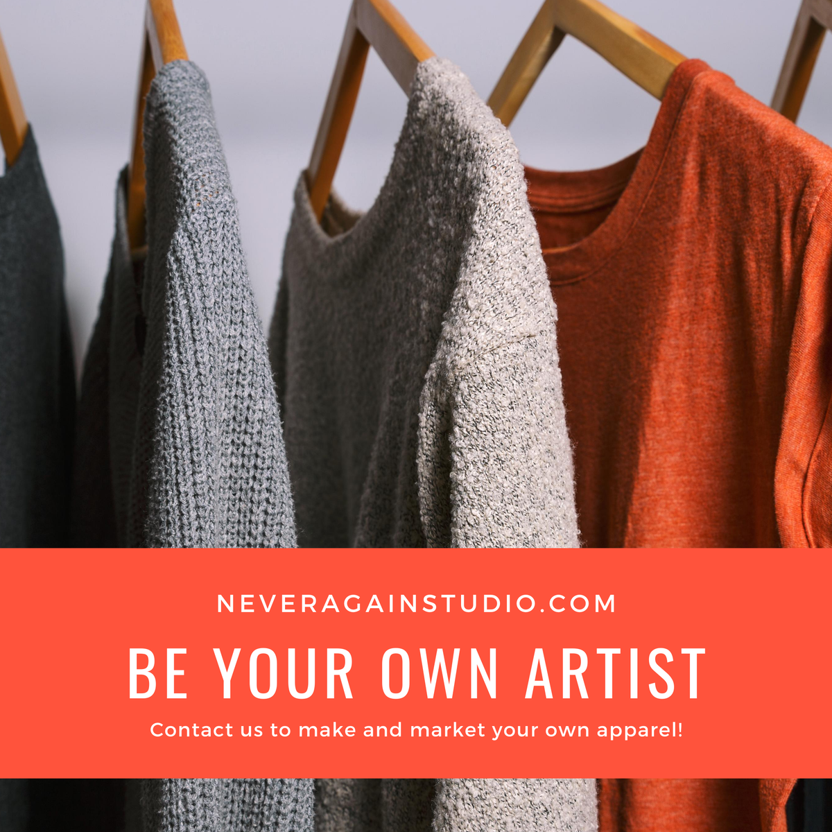 NeverAgainRadio's tweet photo. If anyone is looking to build their brand, we're here for you. We will help you create custom, branded apparel through AxelRad Screen Printing. Let's work together! If you have any questions, shoot us a message. https://t.co/rs1YZW26Fu 👕 #Advertising #MarketingStrategy https://t.co/3PVbqRdnN1