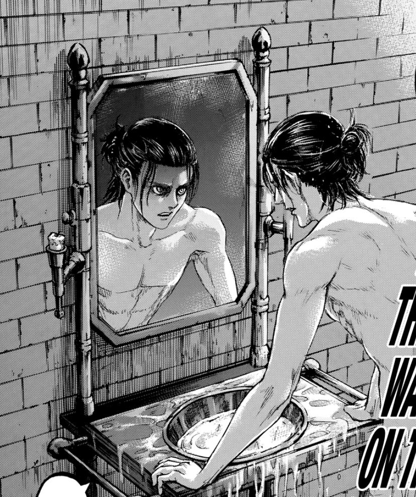 This all shows how much of a monster yet a genius eren has become. It is one of the best characters I have seen in a while. I have really come to love his character because of what he is now. Without a doubt, yams has written the best MC in our time. 6/6