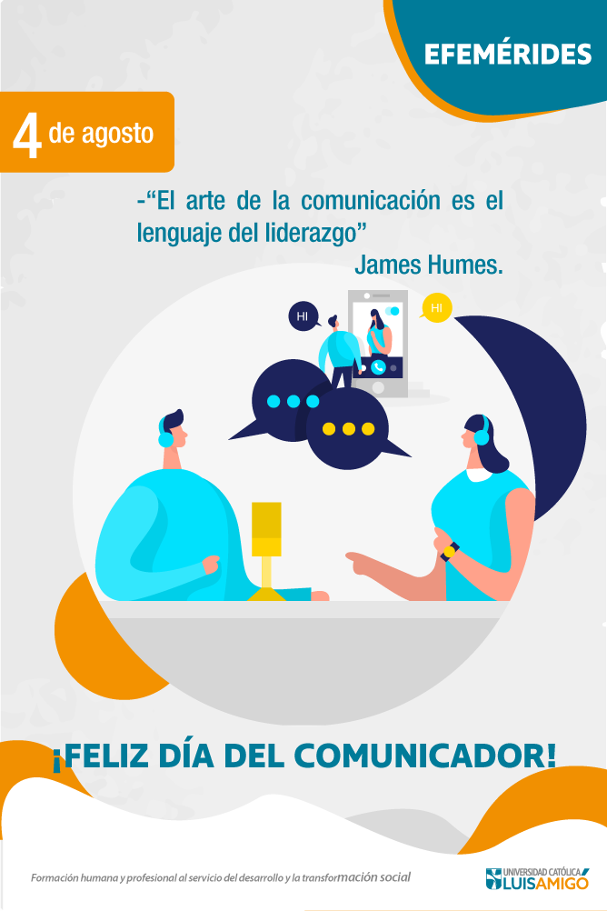uluisamigo's tweet photo. ¡Feliz día a nuestros comunicadores #amigonianos! 🤩😊 #ULuisAmigó https://t.co/rsr6CpZAIQ
