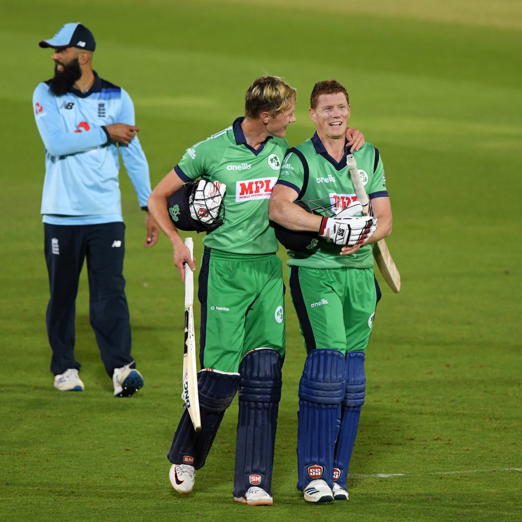 Adam Mountford (@tmsproducer) on Twitter photo A winning chase of 329 & <a href="/KevinOBrien113/">Kevin O'Brien</a> at the crease.
From Bangalore 2011 to Southampton 2020.
Another magical night for <a href="/Irelandcricket/">Under construction</a>.
#bbccricket #ENGvIRE A winning chase of 329 & <a href="/KevinOBrien113/">Kevin O'Brien</a> at the crease.
From Bangalore 2011 to Southampton 2020.
Another magical night for <a href="/Irelandcricket/">Under construction</a>.
#bbccricket #ENGvIRE