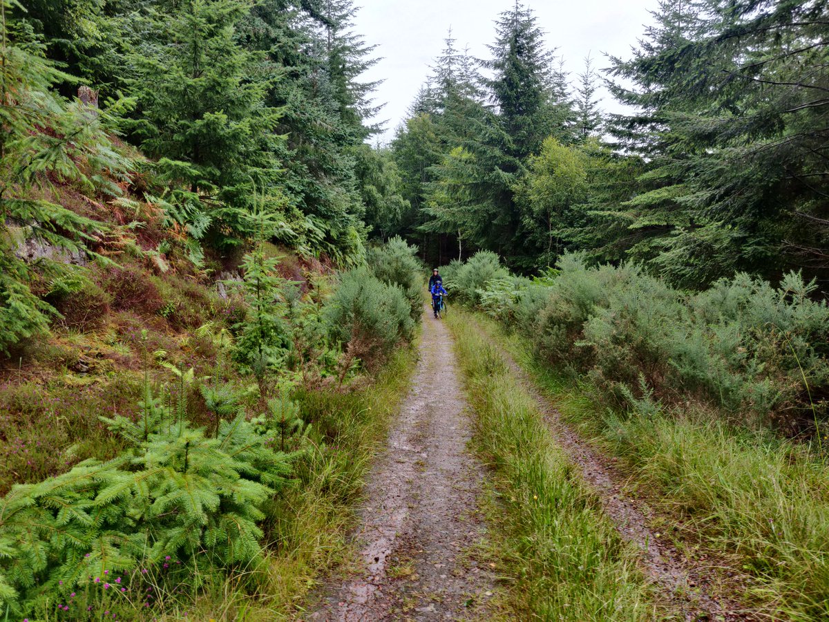 Great Glen Adventure Day 2.

Wet. Wet. Wet. Lots of walking. ⛰️🚵