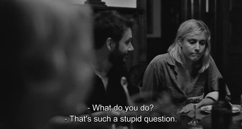 Happy birthday greta gerwig thank you for this scene that haunts me every day and will inevitably send me to therapy 