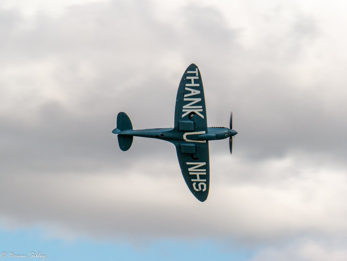 A few from the excellent @Shuttleworth_OW #DriveInAirShow on Sunday - Jetstream, MASH Bell 47 & NHS Spitfire