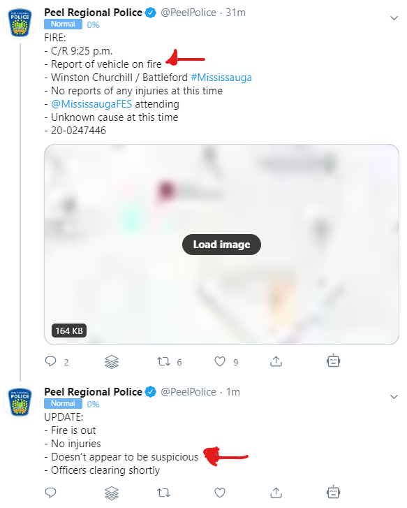kemosite's tweet photo. Car fires have become normalized.

Nothing suspicious about a product catching fire. I mean, it's never happened to my #BikeBrampton, but I'm sure it's totally normal.

#RightToDrive #DrivingMatters #CarBias https://t.co/xQB74PqHw1
