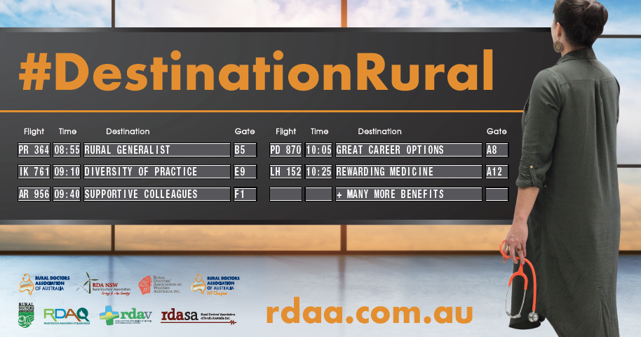 RuralDoctorsAus's tweet photo. Murrumbidgee Rural Generalist Program junior doctor positions.This program will offer rural generalists trainees the option to be employed under the Single Employer model & guarantee access to key rotations.Applications close 10/08/20 More info: https://t.co/izyYPwssvJ @RDANSW https://t.co/r0agO0yiHs