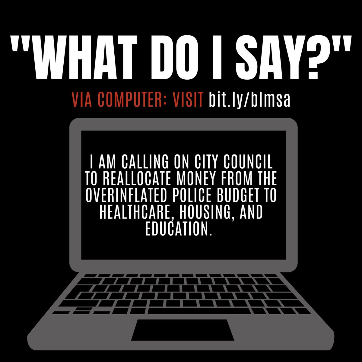 ReliableSa's tweet image. Did you know that healthcare, housing, and education received $54.2 Million COMBINED in last year’s budget while SAPD received $479 Million?

If you believe in equity, leave a comment at bit.ly/blmsa on agenda item #4 calling for the reallocation of city funds!