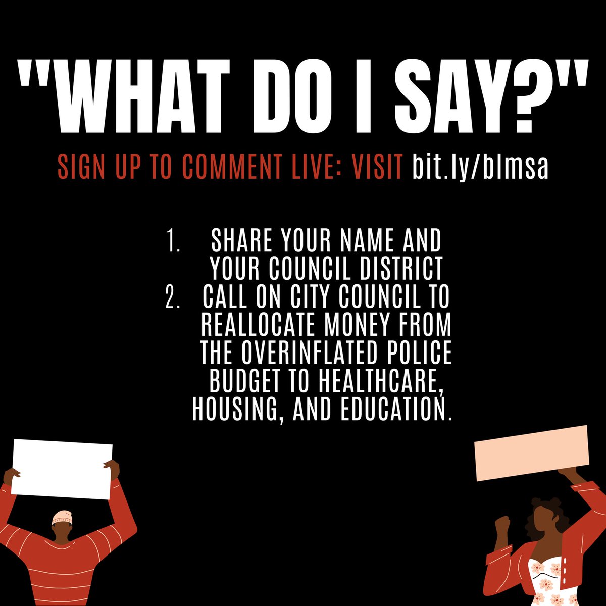 ReliableSa's tweet image. Did you know that healthcare, housing, and education received $54.2 Million COMBINED in last year’s budget while SAPD received $479 Million?

If you believe in equity, leave a comment at bit.ly/blmsa on agenda item #4 calling for the reallocation of city funds!