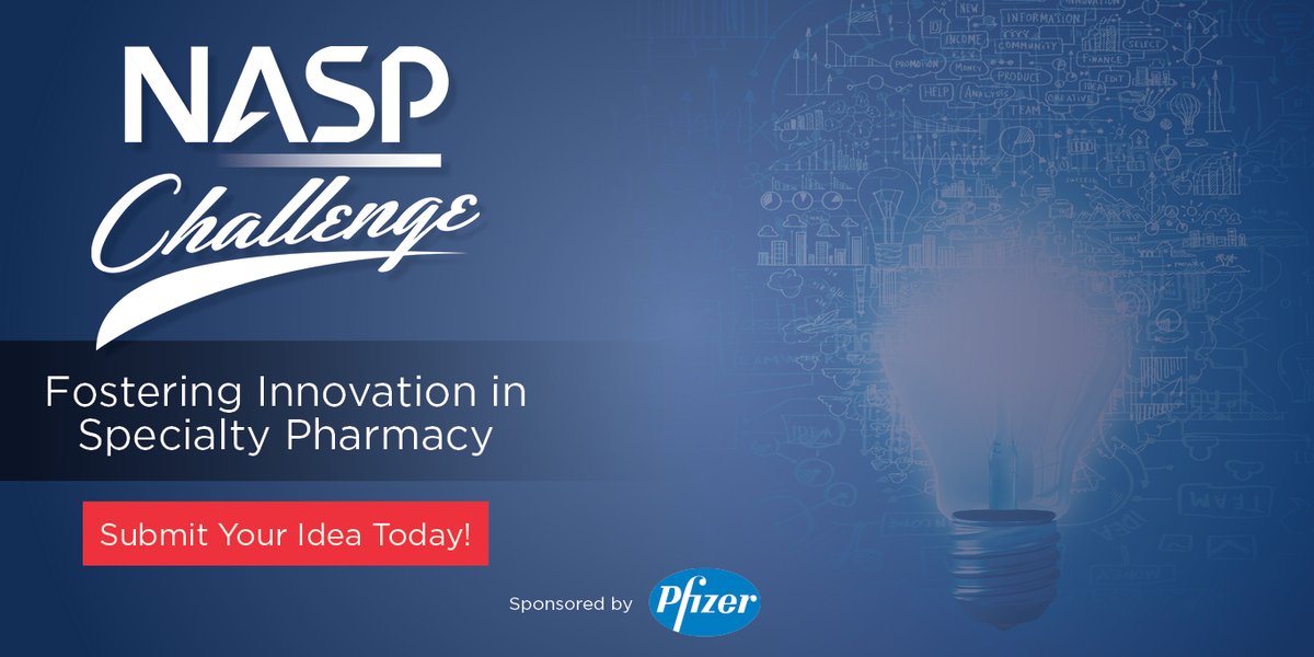 Are you a digital health innovator? The #NASPChallenge is looking for #SpecialtyPharmacy solutions to assist industry stakeholders in providing the resources required to overcome obstacles and improve outcomes. Submit your idea now:  bit.ly/2X4SNm0
#MEDTECH #healthcare