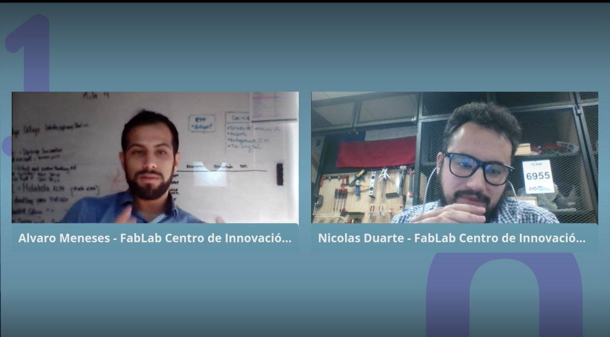 CentroinnovaUC's tweet photo. Hoy fuimos parte del Encuentro Nacional de Diseño Abierto y Distribuido #edaddecambio, con @Nico_DuarteH y Álvaro Meneses de nuestro #FabLabCentro quienes participaron del segmento "Casos de estudio de Diseño Abierto o Manufactura Distribuida nacionales en contexto #COVID19" https://t.co/ZcgA01BOXx