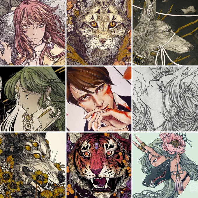 Mixed bag for #faceyourart 