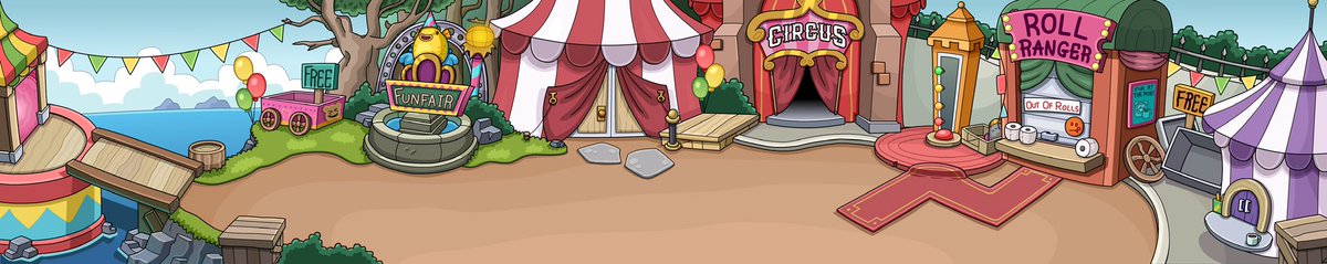 Hey everyone! Here’s a #BoxCritters concept I’ve been working on in my spare time : ) It’s a Critter Carnival, fit with some funfair mini games and items, let me know what you think : )