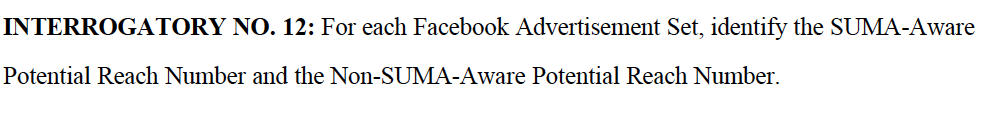 There are also many references to SUMA (Single User Multiple Accounts?) as if Facebook was aware they were double counting users. Since FB's biz model is built on precision user identity and microtargeted ads, any cover-up of known inaccuracies would be concerning. (update 3/4)