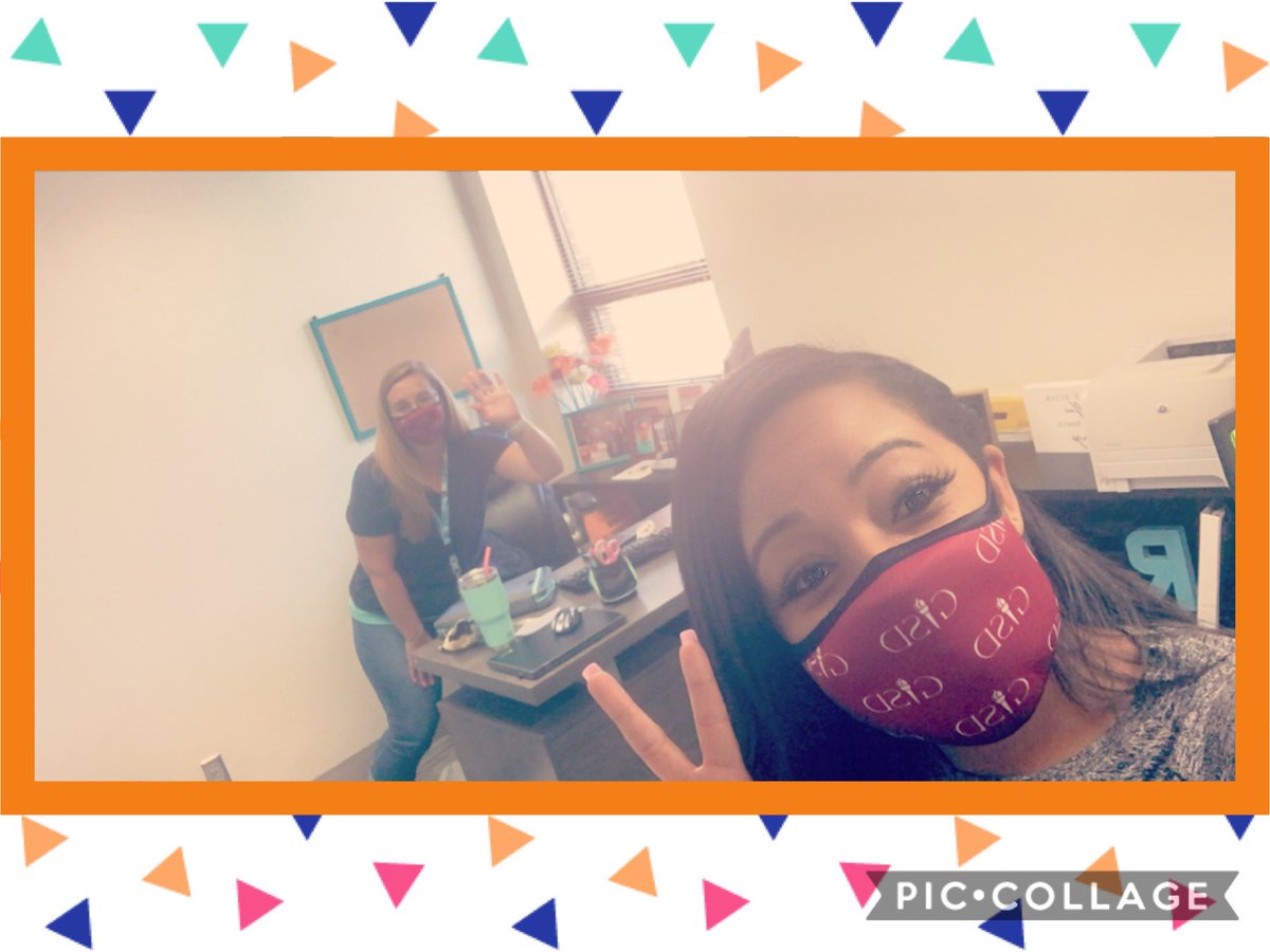 kellsc77's tweet photo. New Year, New Team! So happy to be working with @stephanie_abts this year!! Here’s to keeping each other sane this year! #GISD #ELST #SocialDistancingStyle https://t.co/HlNJWvRL5A
