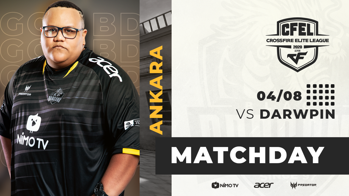 blackdragonsBR's tweet photo. [CrossFire] AVANTE DRAGÕES! 💥

Hoje nossos Dragões entram em batalha pela 8º rodada da #CFEL contra a Darpwin.

📺 https://t.co/dLSvenM6i4

#GoBD #VaidaBD #BDCROSSFIRE https://t.co/TmiUVljHow