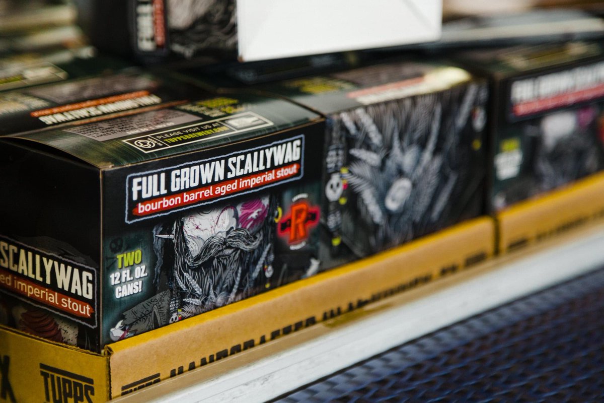 The Bourbon Barrel Aged Scallywag is officially hitting retail stores.
We'll have a FULL list for you late this week, but here's what we've got so far:
tuppsbrewery.com/full-grown-sca…