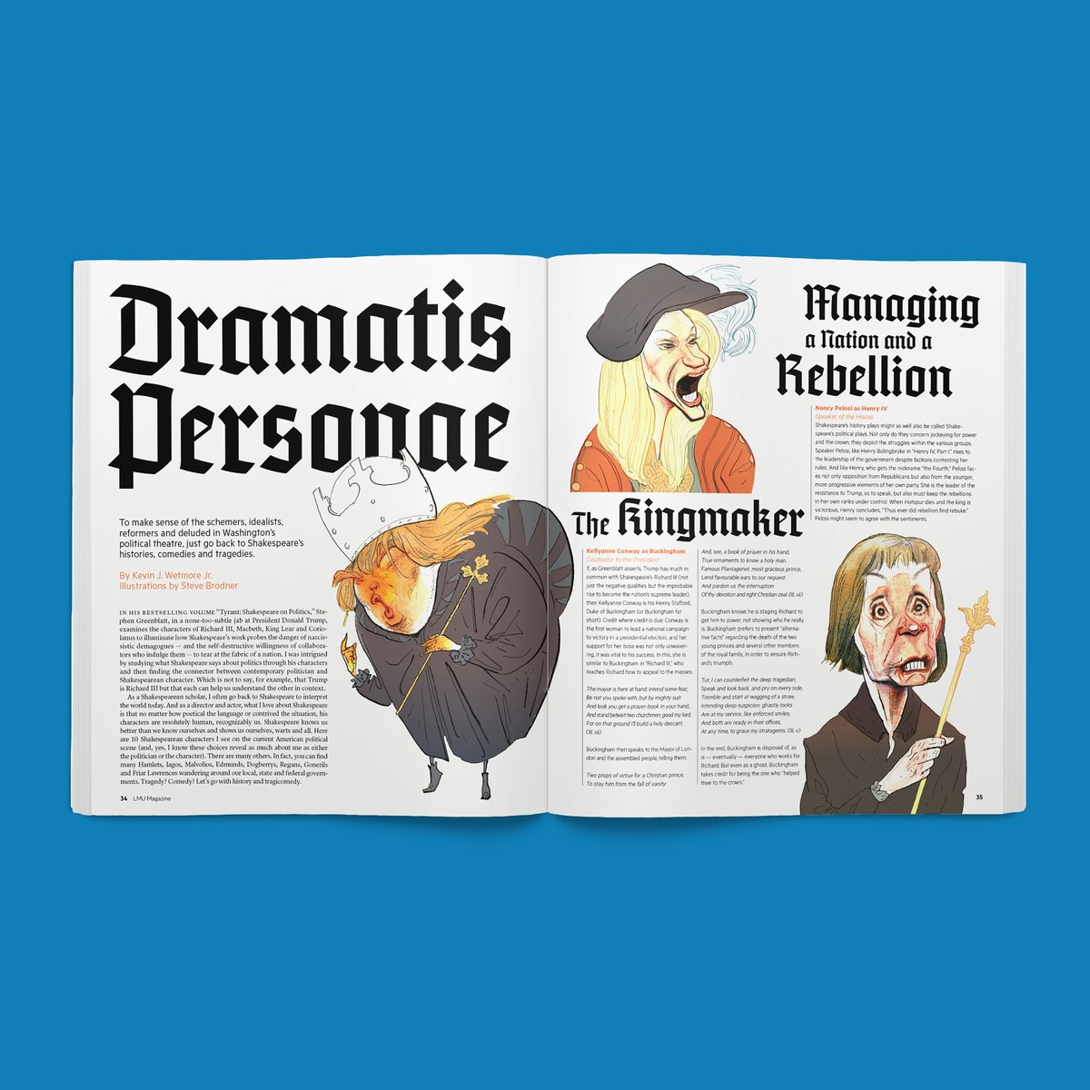 The @LMUMagazine redesign by @doylejr & the team at Pentagram Austin has won the @CASEadvance Robert Sibley Magazine of the Year Award for best alumni publication pentagram.com/news/dj-stout-…
