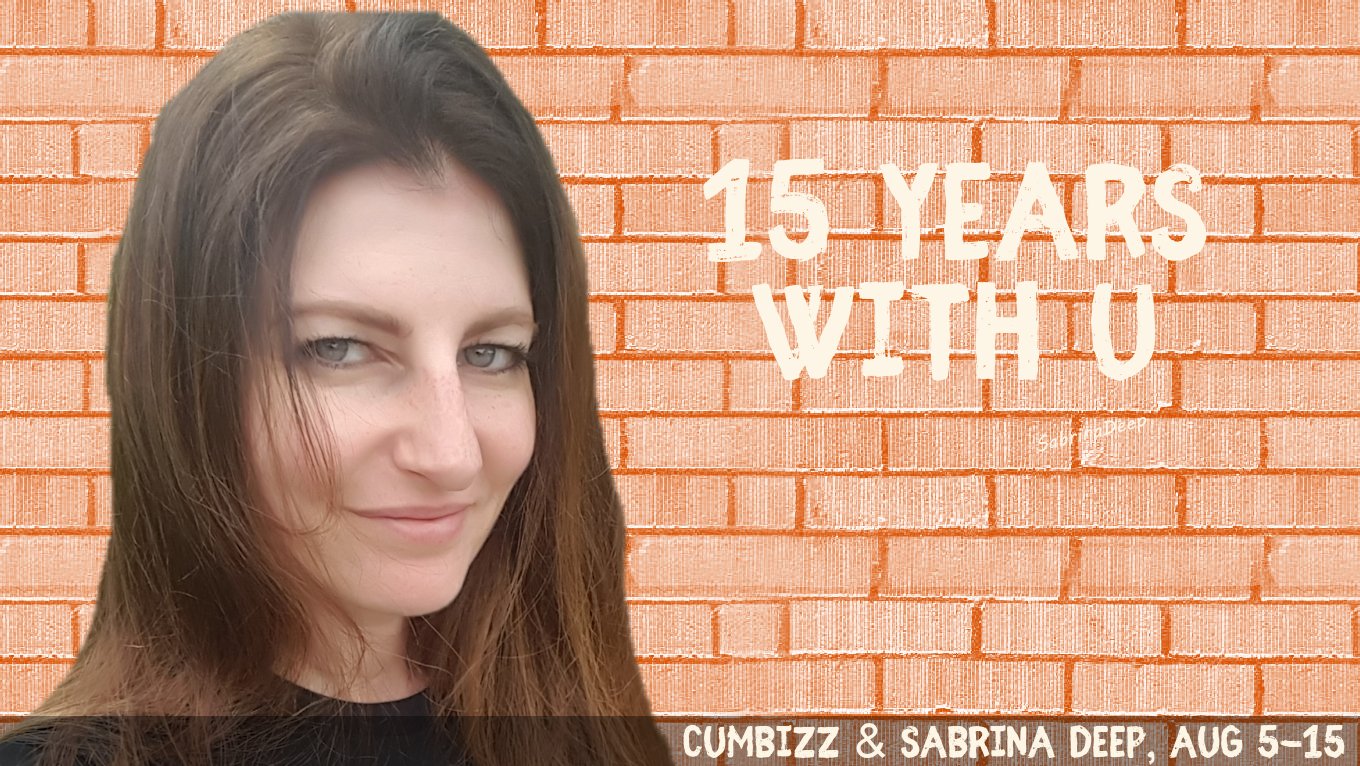 Tw Pornstars Sabrina Deep Twitter Sabrina Deep And Cumbizz Celebrate 15 Years Of Deep Por
