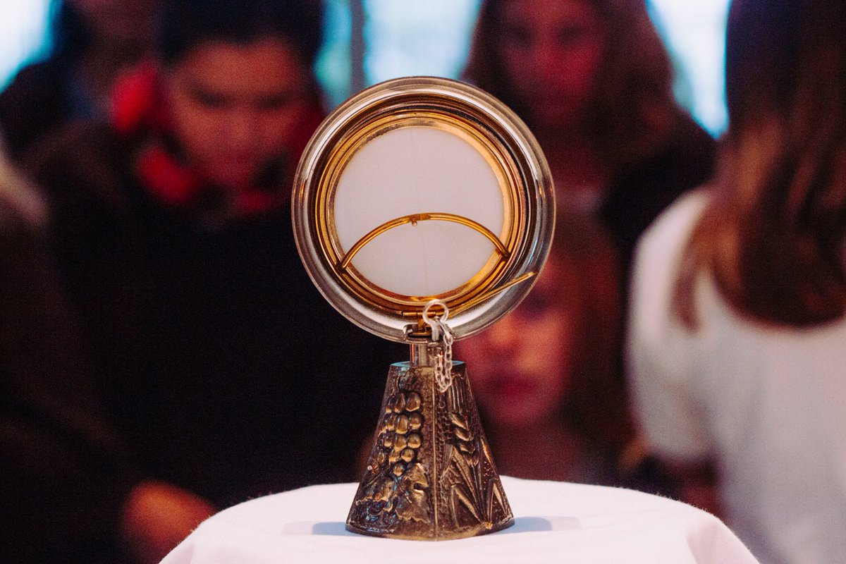 “Our Lord hears our prayers anywhere, but He has revealed to His servants that those who visit Him in the Eucharist will obtain a more abundant measure of grace.” — St. Alphonsus Liguori #jesus #catholic