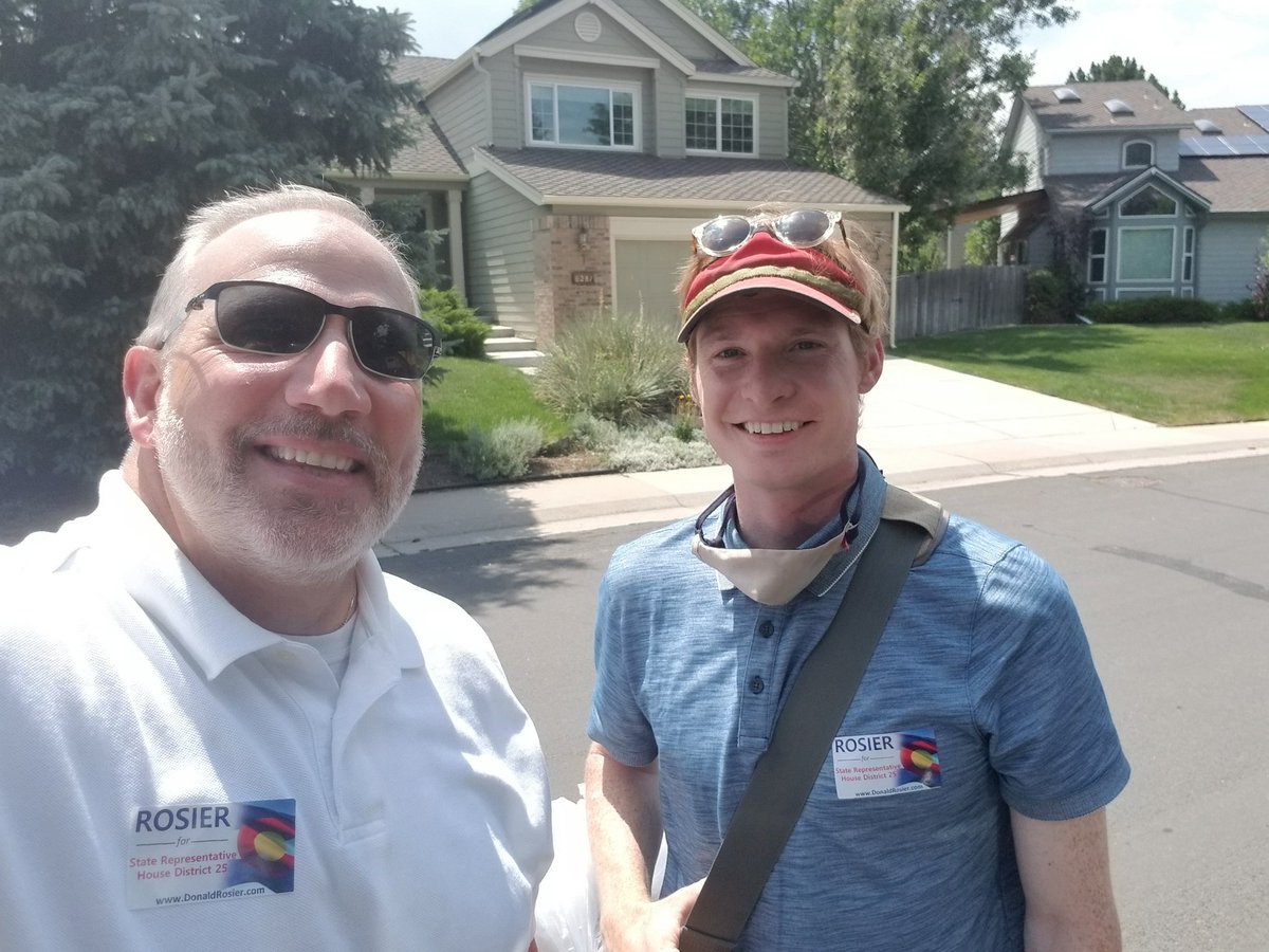 DonaldRosier's tweet photo. Another great day walking HD25 neighborhoods and talking with some wonderful people.  Rosier for HD25. https://t.co/NPACFgLzac