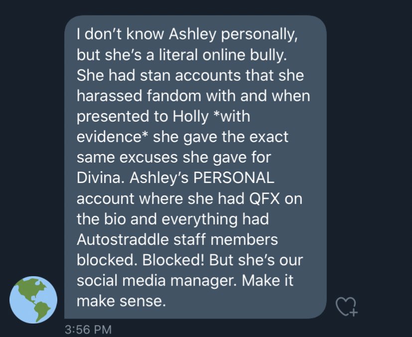 more people coming forward about ashley... pretends to be shocked.