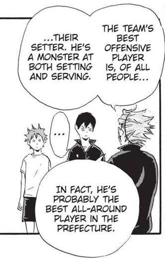 One thing that's even better than praise for Kageyama is praise for Oikawa <3(I hate how the official translation calls them "Blue Castle" instead of the Japanese "Seijoh") #Haikyuu