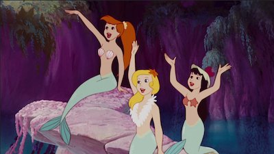 *Fiona Apple voice* ladies, ladies ladies. You are mermaids, dream bigger! You should be leading men to their deaths, not fighting for PETER PAN'S attention. 4/10, such wasted potential.
