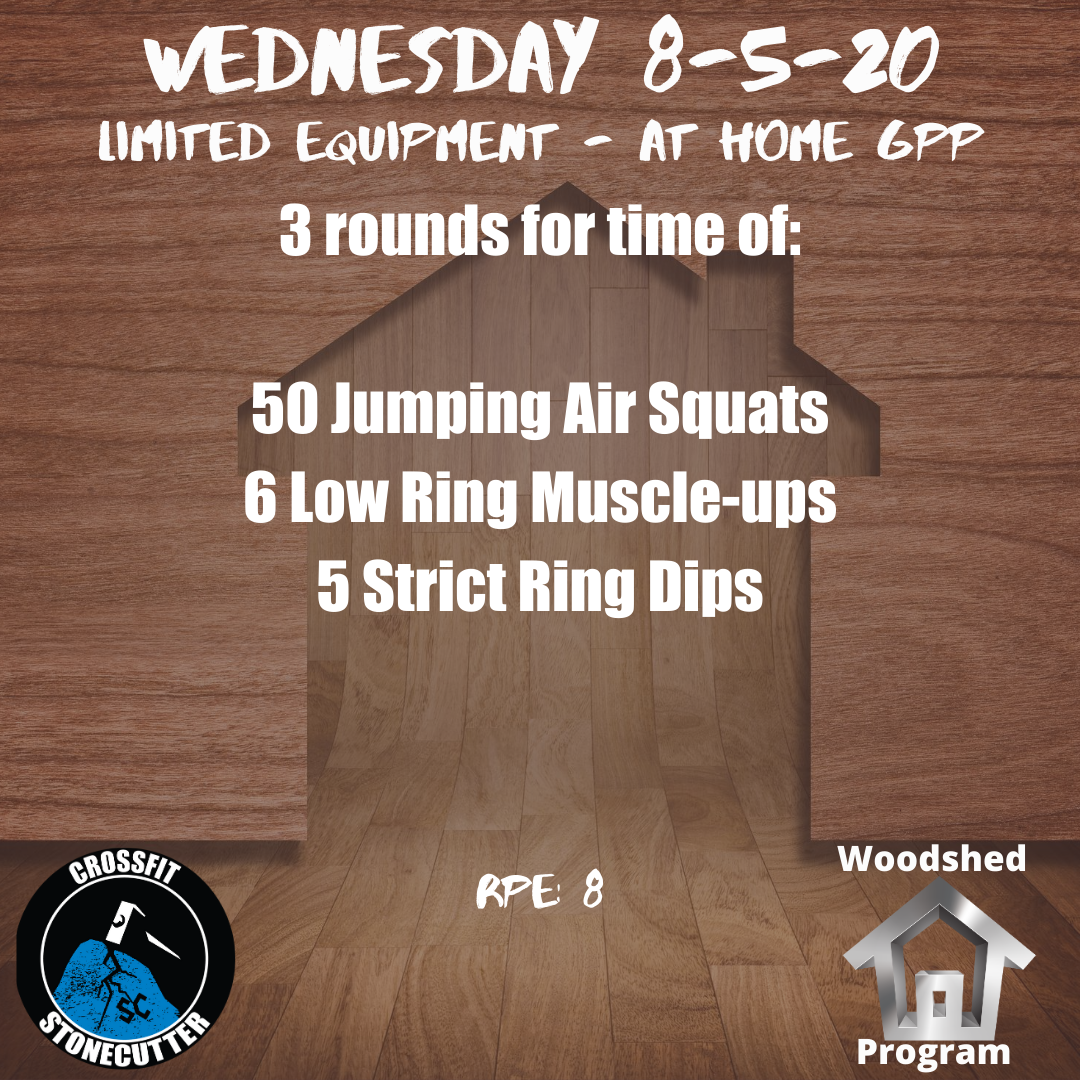 cfstonecutter's tweet photo. Limited Equipment - At Home GPP
What is StoneCutter? Check out our community,school, &amp; process. https://t.co/cjo6LXwvN7
#crossfit #crossfitstonecutter #poundtherock #wearefamily #courtesy #integrity #perserverance #selfcontrol #indomitablespirit #family #faith https://t.co/A69Ir2VPdL