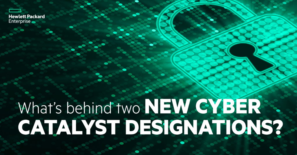 HPE_Compute's tweet photo. What’s in the #HPEsecurity portfolio? HPE leveraged partnerships, extended security so software, achieved a couple of firsts with its two #CyberCatalyst product designations—and still is not standing still on the security front. https://t.co/2ql0yMe3NY https://t.co/vpJ4fSF2LE