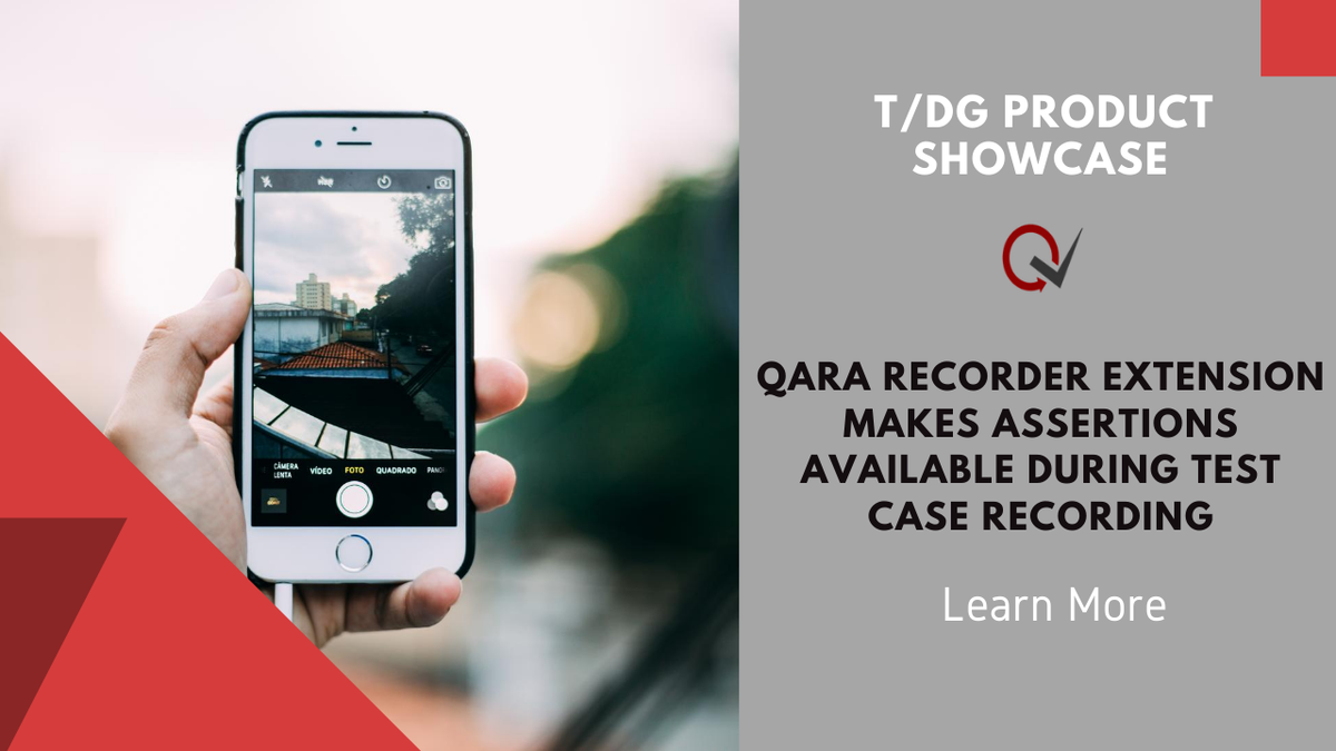 thedigtalgroup's tweet photo. QARA Recorder makes assertions available during test case recording. https://t.co/xtkKMvFOTa Record #testcases directly from #Chrome #browser on #QARAEnterprise. #ChromeExtension #testautomation #software #softwaretesting #automationtesting #testrecording #QARARecorder https://t.co/pqoivdmQyx