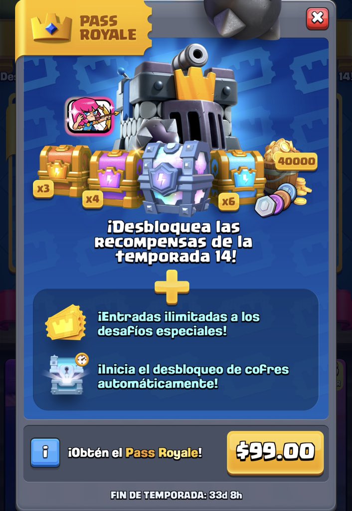 🔥SORTEO DE 3 PASES ROYALE🔥

Requisitos:

- Seguir a <a href="/Pepe_ProBlemz_/">El Mago de_Joss.</a> 😏
- Seguirme <a href="/SHELBI_CLASH/">SHELBI</a> 😎
- Dar RT, MG y Comentar🔄❤️✏️

📲Recuerda usar el código “SHELBI” en la tienda para más sorteos

Termina el sábado, suerte 🍀